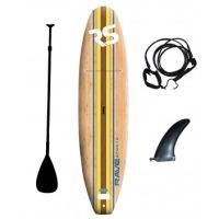 11’2 BAMBOO SUP - stand up paddle board RAVE Bamboo SUP – ATL Distributing Inc.