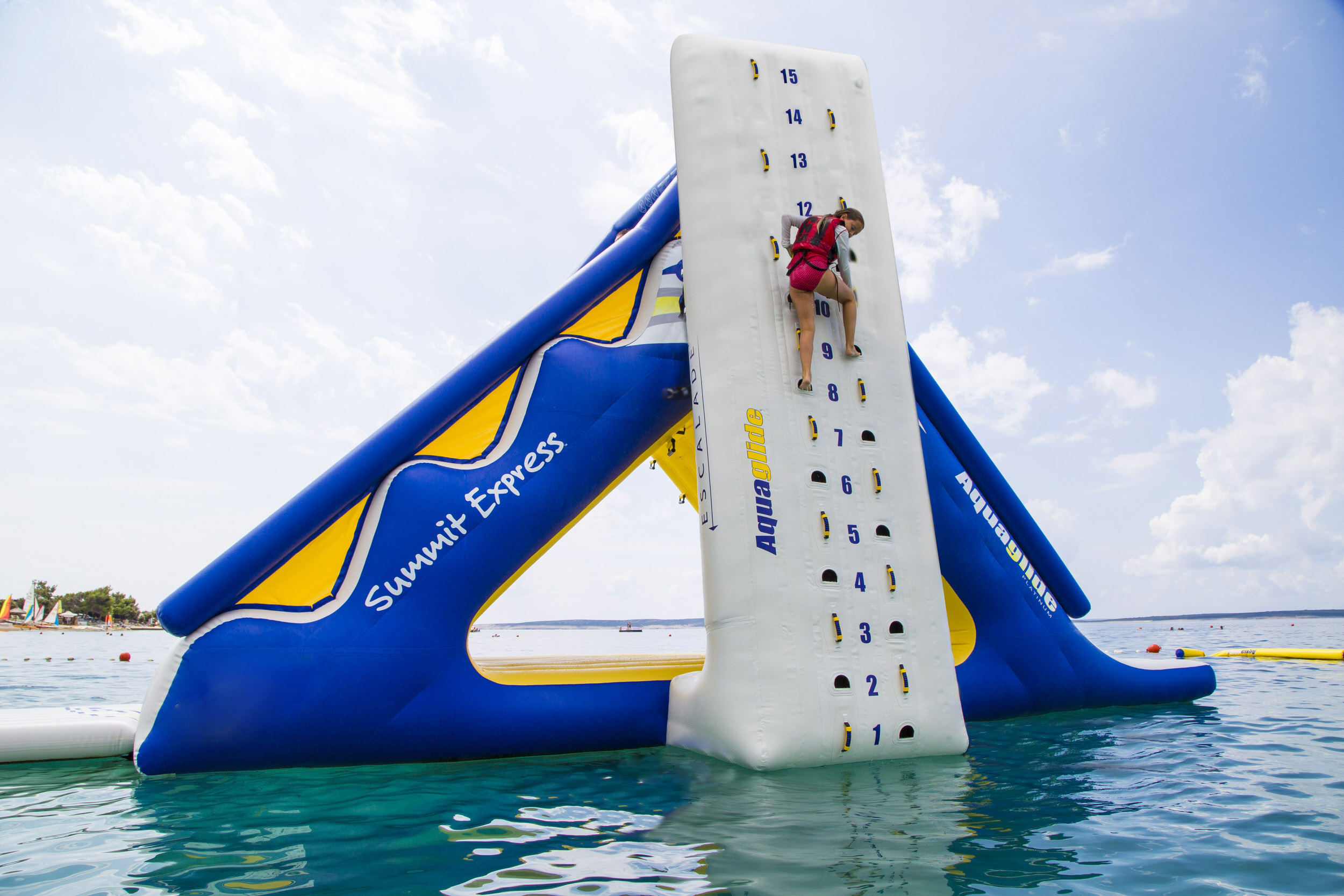 Aquaglide Escalade Summit Climbing Wall - Image 2
